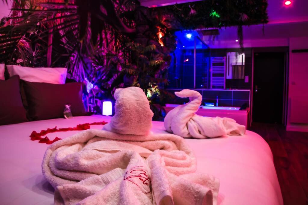 Secret Suite "Jungle" - Jacuzzi Privatif - Gare Rer C - Proche Paris Bretigny-sur-Orge Exterior photo